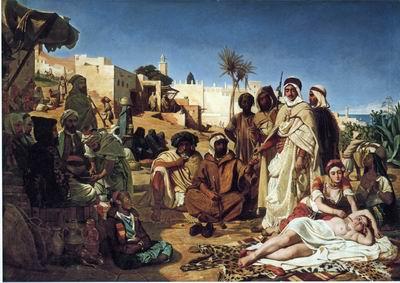 unknow artist Arab or Arabic people and life. Orientalism oil paintings 601 Germany oil painting art